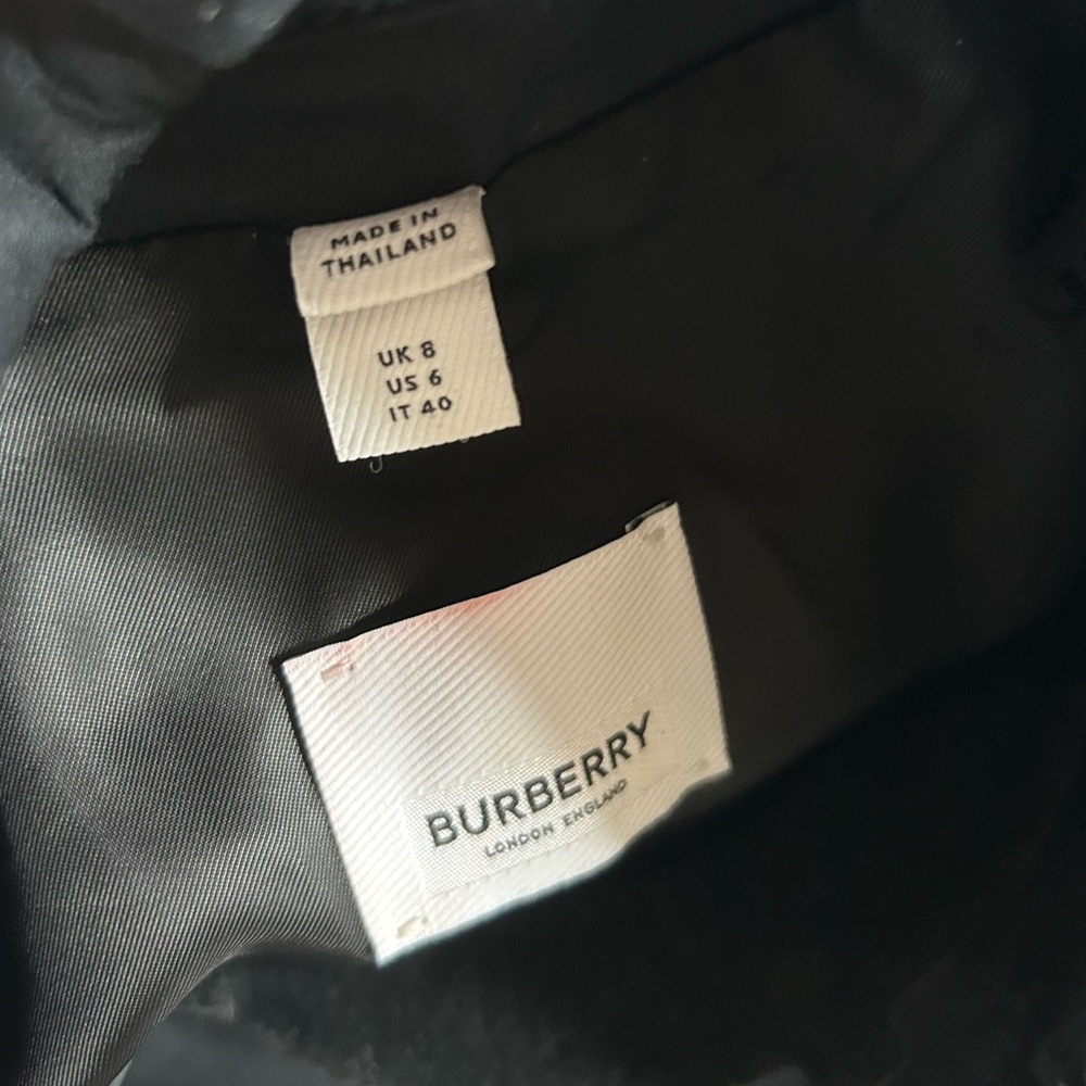 Black Burberry Trench Coat - Picture 5 of 9